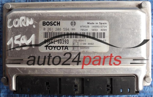 ECU ENGINE CONTROLLER TOYOTA YARIS 1.0 89661-0D393 1SZ-FE