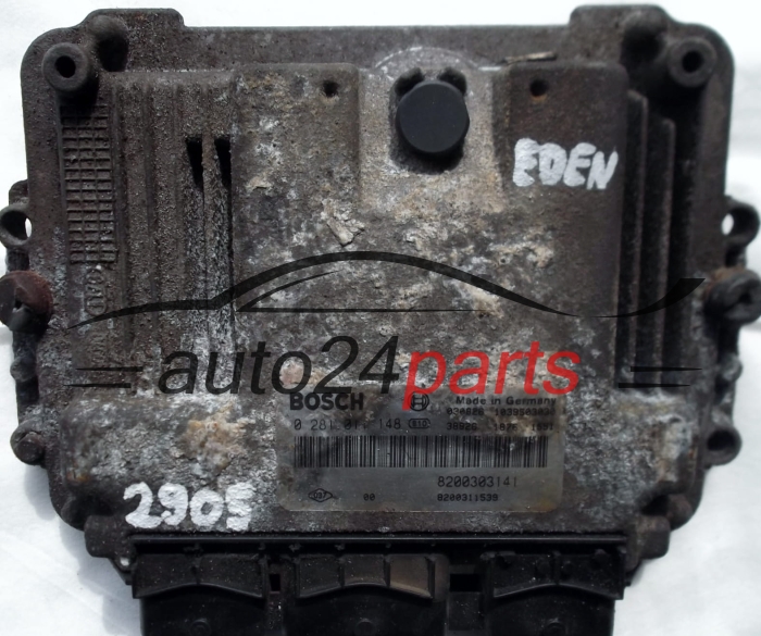 CENTRALINA DO MOTORE RENAULT LAGUNA 1.9 DCI BOSCH 0 281 011 148, 0281011148, 8200303141, 8200311539