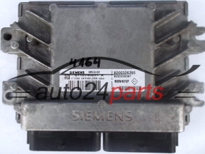 MOTORSTEUERGERÄT ECU STEUERGERAT RENAULT CLIO 1.2 EMS3132 S110140201A, S110140201 A, 8200326395, 8200326387