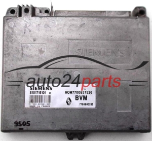 KOMPUTER STEROWNIK SILNIKA RENAULT 19 1.8 16V, SIEMENS S101715101 C, S101715101C, HOM7700857526, 7700857526 - 