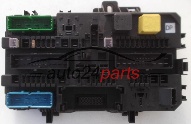 Central do sistema elétrico com caixa de relés e fusíveis, central de controle modul BSI OPEL ASTRA H ZAFIRA B GM 13 181 278 DP