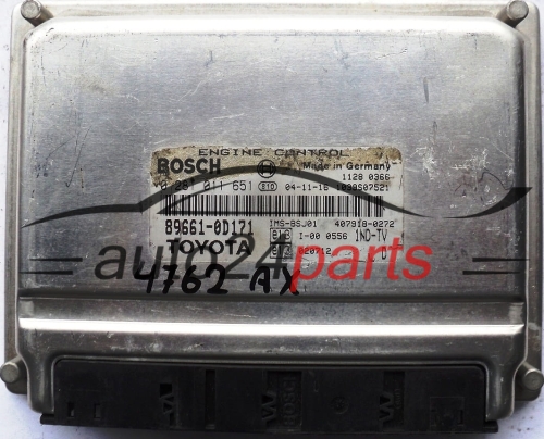 ECU ENGINE CONTROLLER TOYOTA YARIS 1.4 D-4D 89661-0D171 1ND-TV