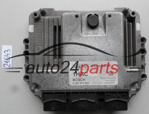 KOMPUTER STEROWNIK SILNIKA FORD C-MAX BOSCH 0 281 011 263, 0281011263, 3M51-12A650-MC, 3M5112A650MC 