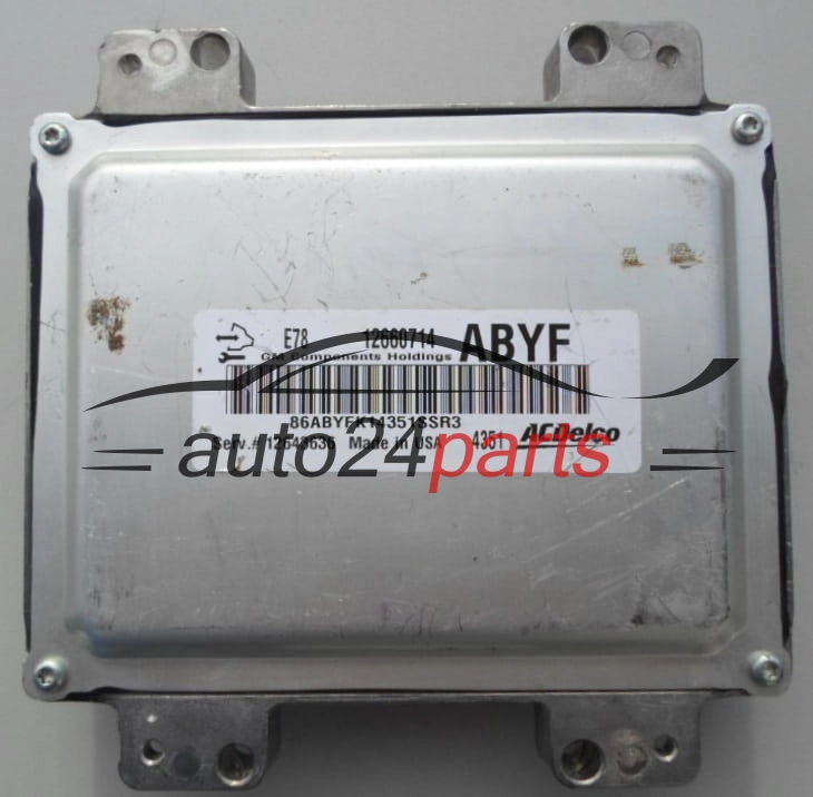 MOTORSTEUERGERÄT ECU STEUERGERÄT  OPEL ASTRA J INSIGNIA ACDelco 12660714 ABYF