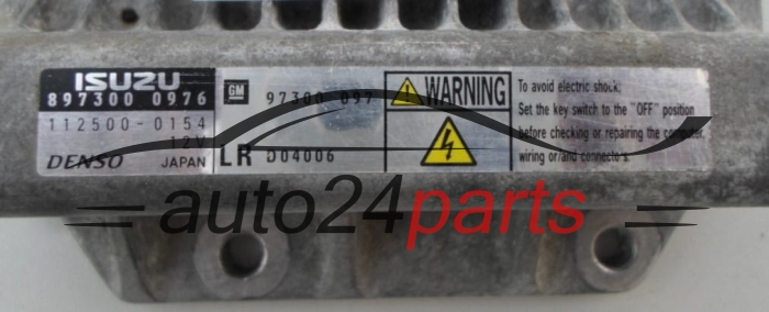 Μονάδα Ελέγχου Κινητήρα OPEL CORSA 1.7 CDTI ISUZU 897300 0976