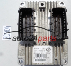 Μονάδα Ελέγχου Κινητήρα FIAT GRANDE PUNTO 1.4 IAW 5SF9.A2, IAW5SF9A2, 51868974 