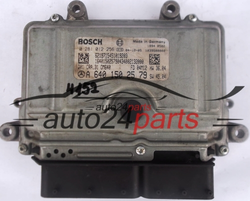 MERCEDES W169 A200 2.0 CDI A6401502579, 6401502579, A 640 150 25 79 BOSCH 0281012256, 0 281 012 256