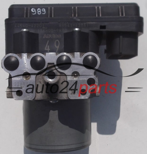 BOMBA DE ABS  TOYOTA RAV4 ADVICS 44540-42201, 89541-42331,  133800-9830