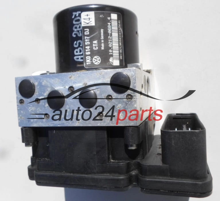POMPE HYDRAULIQUE ET CALCULATEUR d'ABS AUDI VW VOLKSWAGEN SEAT SKODA 1K0614517DJ, 1K0 614 517 DJ, 10.0212-0684.4, 10021206844, 1K0907379BJ
