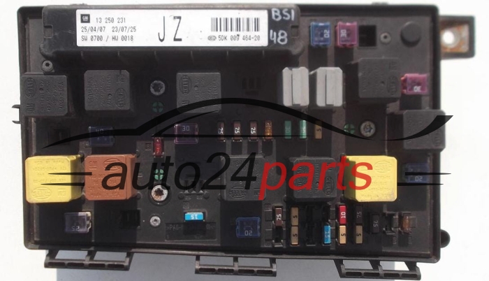 FUSE RELAY BOX ELECTRICAL COMFORT CONTROL MODULE BODY OPEL CHEVROLET HOLDEN VAUXHALL ASTRA ZAFIRA B