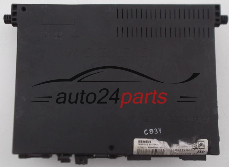 KOMFORTSTEUERGERÄT PEUGEOT 206 BSI T1 B2 SIEMENS S105872300G, S105872300 G, 9626460880 03 