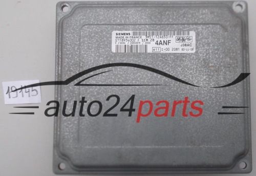 KOMPUTER STEROWNIK SILNIKA FORD FOCUS SIEMENS S118934002 F, S118934002F, FoMoCo 3M51-12A650-FF, 3M5112A650FF, 4ANF, SIM 28 