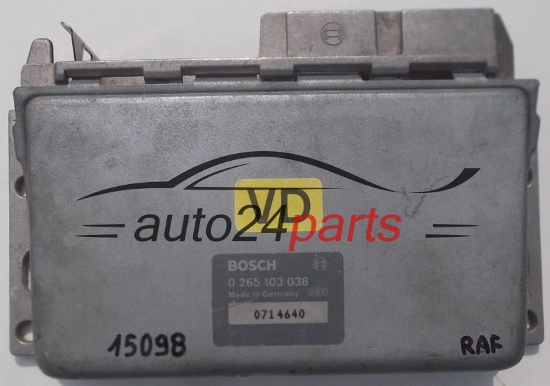 ABS STEROWNIK BOSCH 0265103038, 0 265 103 038, 0265103038VD