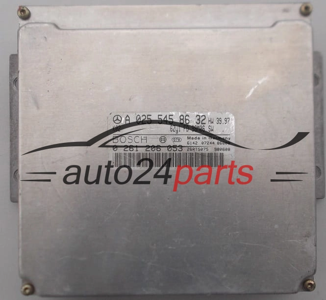 MOTORSTEUERGERÄT ECU STEUERGERAT MERCEDES W211 E320 A0255458632, 0255458632, A 025 545 86 32 BOSCH 0261206053, 0 261 206 053 