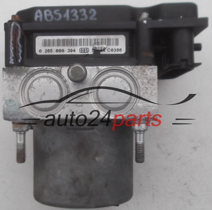 POMPE HYDRAULIQUE ET CALCULATEUR dABS TOYOTA COROLLA VERSO BOSCH 0265231484, 44510-0F010-A, 445100F010A, 0 265 800 394, 0265800394