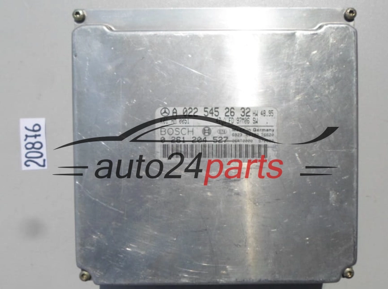 Μονάδα Ελέγχου Κινητήρα MERCEDES SLK BOSCH 0 261 204 527, 0261204527, A 022 545 26 32, A0225452632 