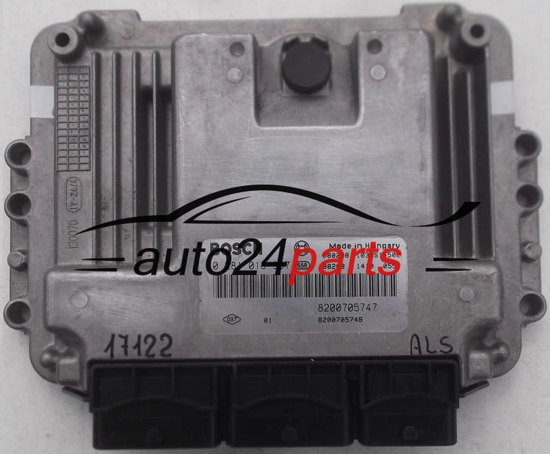 CALCULATEUR MOTEUR RENAULT MEGANE SCENIC BOSCH 0 281 013 907, 0281013907, 82 00 705 747, 8200705747, 8200705748