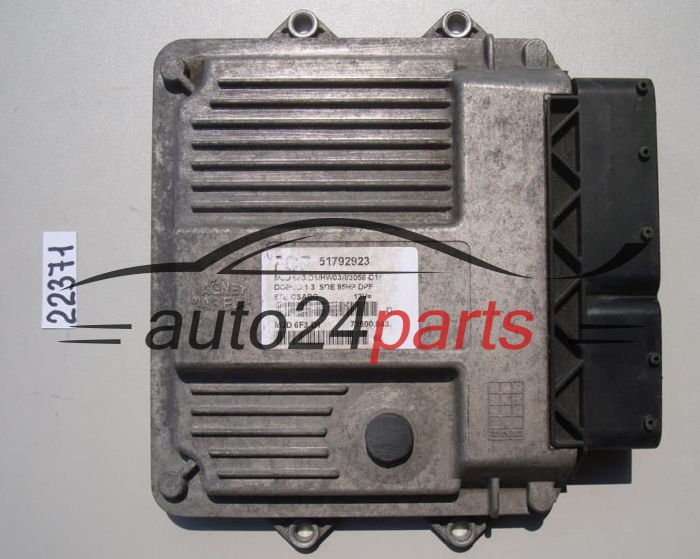 KOMPUTER STEROWNIK SILNIKA FIAT DOBLO 1.3 JTD MAGNETI MARELLI MJD 6F3.D1, MJD6F3D1, FPT 51792923, 71600.043.05, 7160004305