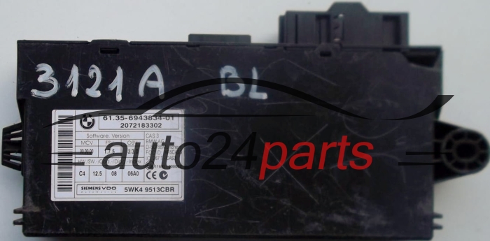  CAS ANTI DEMARRAGE RELAIS 3 BMW 6135694383401