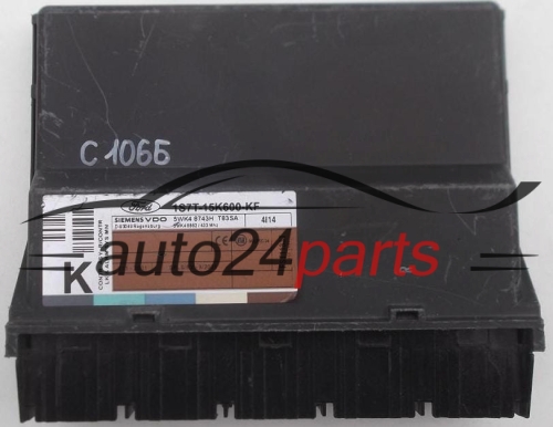 CENTRALKA MODUL STEROWNIK KOMFORTU FORD FOCUS SIEMENS 5WK4 8743H