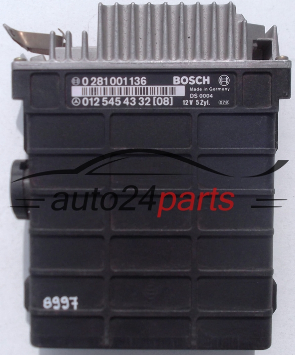 CALCULATEUR MOTEUR  MERCEDES W124 2.5 BOSCH 0281001136 0125454332