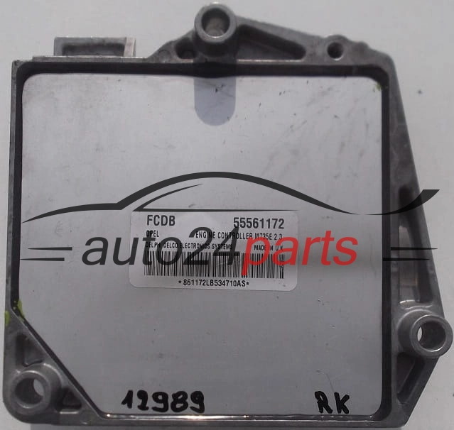 CENTRALINA MOTORE OPEL ASTRA ZAFIRA 1.6 Z16XEP Z16XE1 DELPHI DELCO 55561172 FCDB, 55561172FCDB, MT35E 2.3