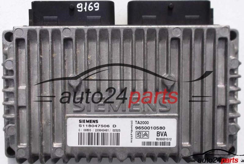 calculateur moteur pour peugeot 807, citroen c8