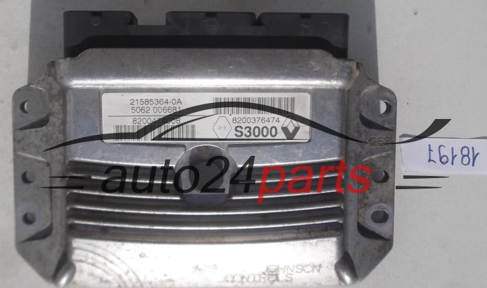 KOMPUTER STEROWNIK SILNIKA RENAULT MODUS 1.6, 215853 64-0A, 215853640A, 8200474008, 8200376474