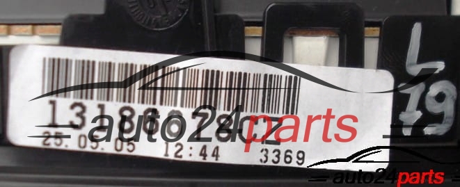 COMPTEUR KILOMETRIQUE CUADRO DE RELOJES OPEL VECTRA SIGNUM 2.0 Y20DTH 2.2 Y22DTR 13186678CZ, 13186678 CZ 