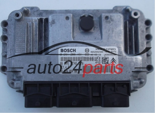 CENTRALINA DO MOTORE CITROEN C4 1.6 BOSCH 0 261 208 491