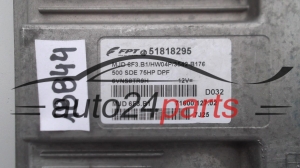 KOMPUTER STEROWNIK SILNIKA FIAT 500 1.3 MAGNETI MARELLI MJD-6F3.B1, MJD6F3B1, FPT 51818295, 71600.127.02, 7160012702