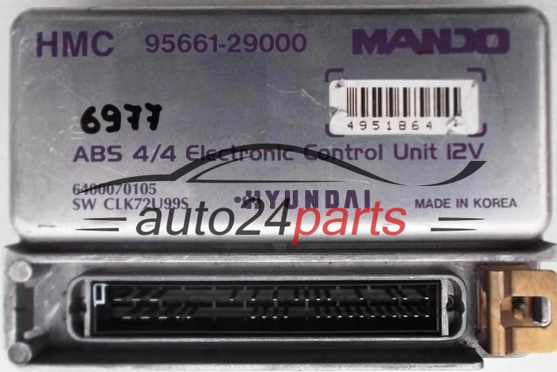 Mονάδα ελέγχου αβς HYUNDAI LANTRA MANDO HMC 95661-29000