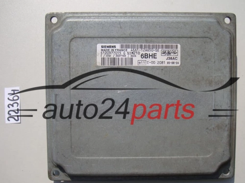 MOTORSTEUERGERÄT ECU STEUERGERAT FORD FIESTA S120977015 G, S120977015G, 4S61-12A650-SE, 4S6112A650SE, SIM210