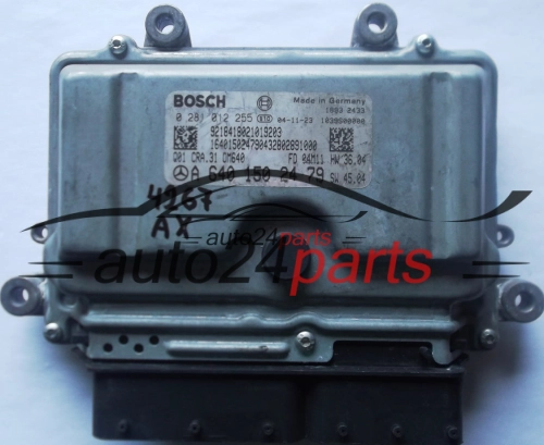 MERCEDES W169 A180 1.8 CDI A6401502479, 6401502479, A 640 150 24 79 BOSCH 0281012255, 0 281 012 255