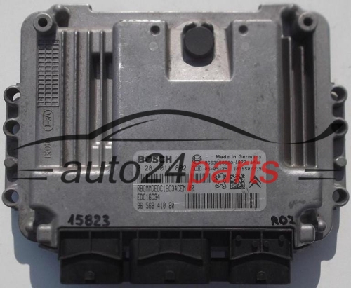  ECU ENGINE CONTROLLER CITROEN PEUGEOT 1.6 HDI