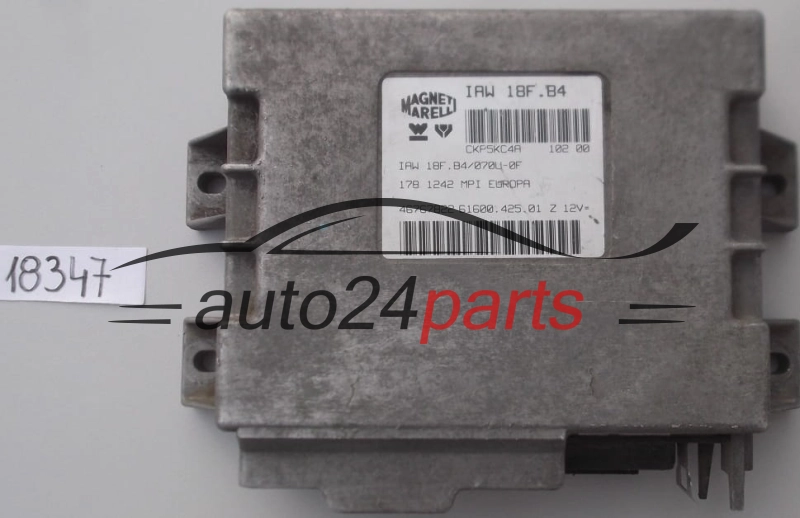 KOMPUTER STEROWNIK SILNIKA FIAT PALIO SIENA 1.2 MAGNETI MARELLI IAW 18F.B4, IAW18FB4, 46767822, 61600.425.01, 6160042501