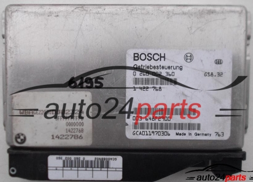 GETRIEBESTEUERGERÄT GETRIBESTEUERUNG BMW E38 3.0 BOSCH 0 260 002 360, 0260002360, 1 422 768, 1422768, 1422786