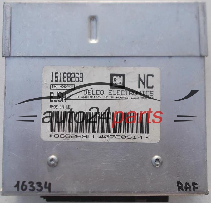 CENTRALINA DO MOTORE OPEL CORSA B DELCO 16188269 NC, 16188269NC, BJSH 