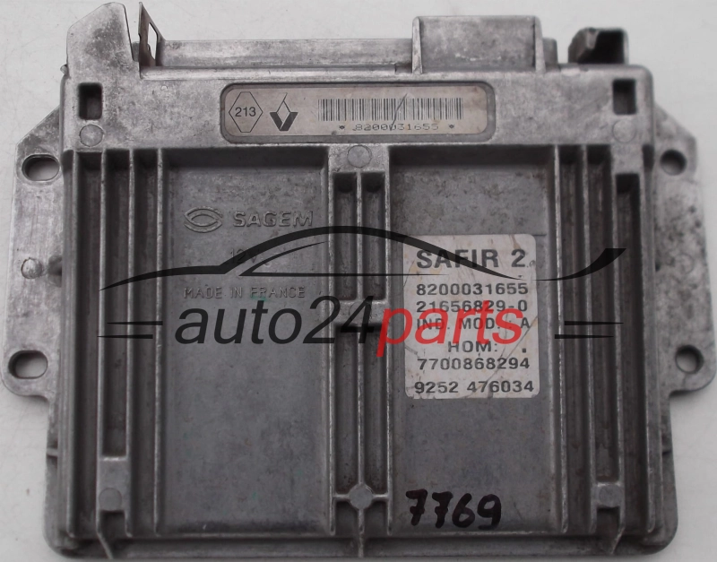 calculateur moteur pour renault clio 1.2 