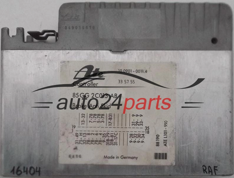 CENTRALINA ABS FORD SCORPIO ATE 10.0901-0011.4, 10090100114, 412.202/011/003, 412202011003, 85GG2C013AB