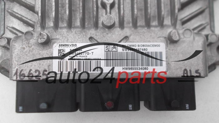 Μονάδα Ελέγχου Κινητήρα CITROEN C4 2.0 HDI SIEMENS 5WS40277G-T