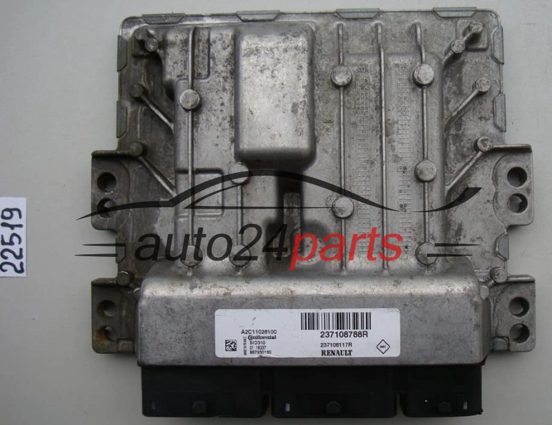 Μονάδα Ελέγχου Κινητήρα RENAULT MASTER OPEL MOVANO 237108788R, A2C11028100