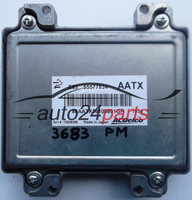 CALCULATEUR MOTEUR OPEL CORSA 1.4 A14XER 55577834 AATX, 12636386 