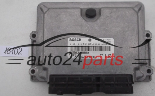 KOMPUTER STEROWNIK SILNIKA FIAT DUCATO 2.0 JTD BOSCH 0 281 012 597, 0281012597, 9658309980, 