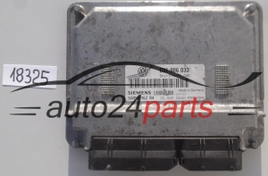 KOMPUTER STEROWNIK SILNIKA VOLKSWAGEN POLO 1.2 SIEMENS 5WP40163 04, 5WP4016304, 03E 906 033 , 03E906033, SIMOS 3PE 4340