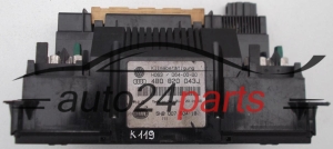 PANEL OGRZEWANIA STEROWNIK NAWIEWU REGULATOR KLIMATRONIK AUDI A6 S6 RS6 4B0 820 043 J, 4B0820043J, 5HB 007 604-18, 5HB00760418