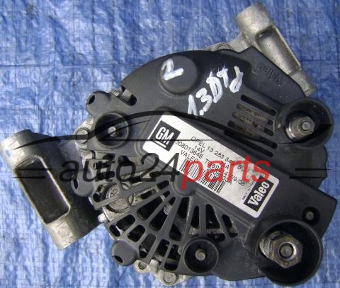D'ALTERNATEUR OPEL AGILA ASTRA 1.3 CDTI VALEO 2606333A 13283343 BU 620429 0308013648
