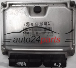 ΜΟΝΑΔΑ ΕΛΕΓΧΟΥ ΚΙΝΗΤΗΡΑ VW VOLKSWAGEN GOLF BORA 1.9 TDI AJM 038906019CJ, 038 906 019 CJ, BOSCH 0 281 010 302, 0281010302, EDC15P+ 1086, 28SA4557