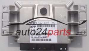 Μονάδα Ελέγχου Κινητήρα PEUGEOT 207 1.4 MAGNETI MARELLI IAW 6LPC.105, IAW6LPC105, HW 16784004, 9654596080,  SW 16807064, 9663380880 