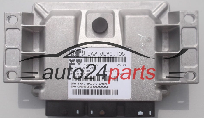 Μονάδα Ελέγχου Κινητήρα PEUGEOT 207 1.4 MAGNETI MARELLI IAW 6LPC.105